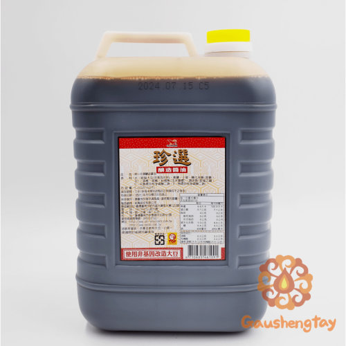 統一珍選醬油(非基改) 6kg/罐