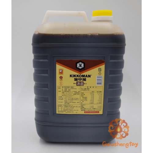 龜甲萬醬油(源選)(非基改) 6kg/桶